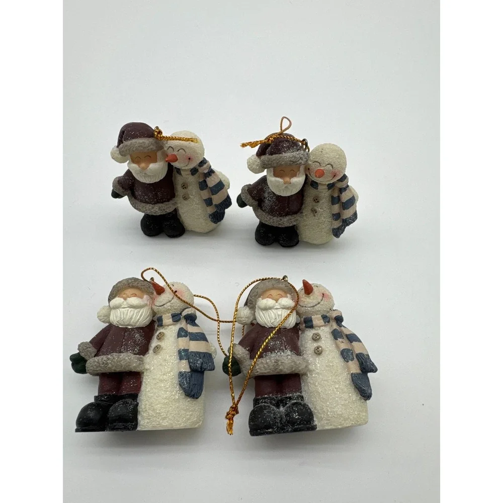 Santa and snowman ornament.‎ 4